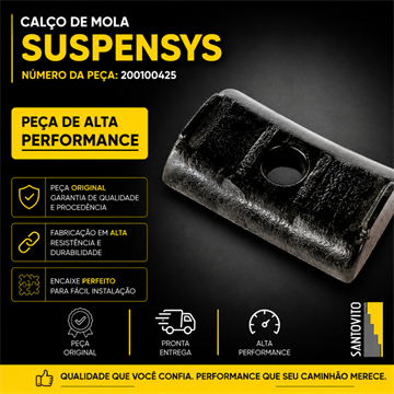 Calço De Mola Suspensys Novo E Original