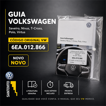 Manual Bordo Virtus Nivus T-cross Capa Plastica 6ea012866 (0057)