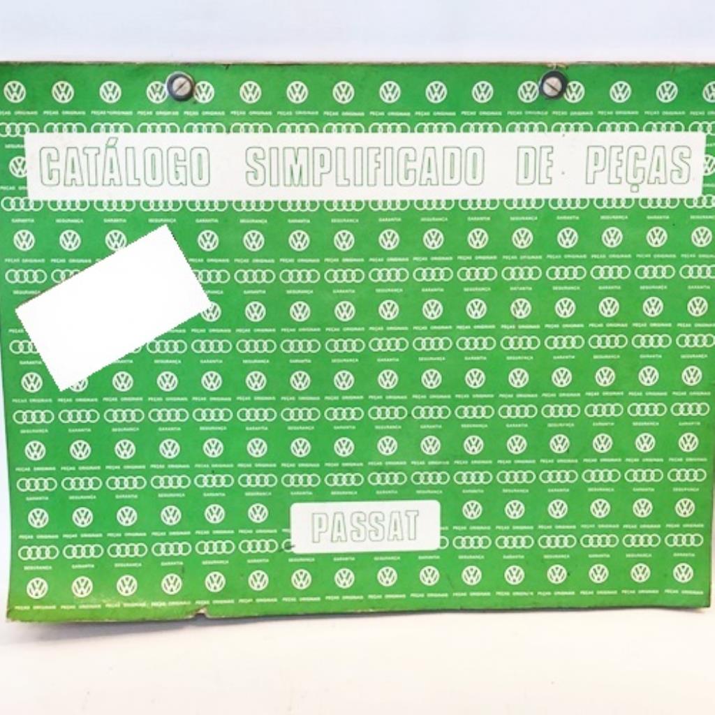 Catalogo Simplificado De Peças Volkswagen Passat Original