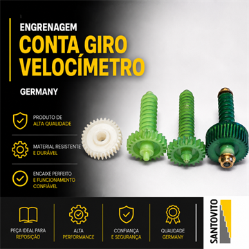 Engrenagem Germany conta giro velocímetro alternador