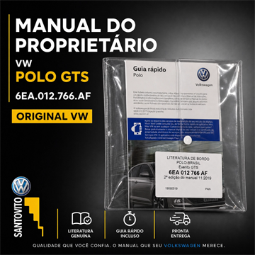 Manual do Proprietario e Guia Rapido do Polo 2018 á 2022 (0377)