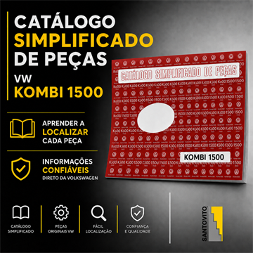 Catalogo Simplificado De Peças Volksw Kombi 1500 Original