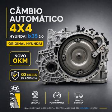 Cambio Transmissão Automática Hyundai Ix35 2009 Á 2014 Novo