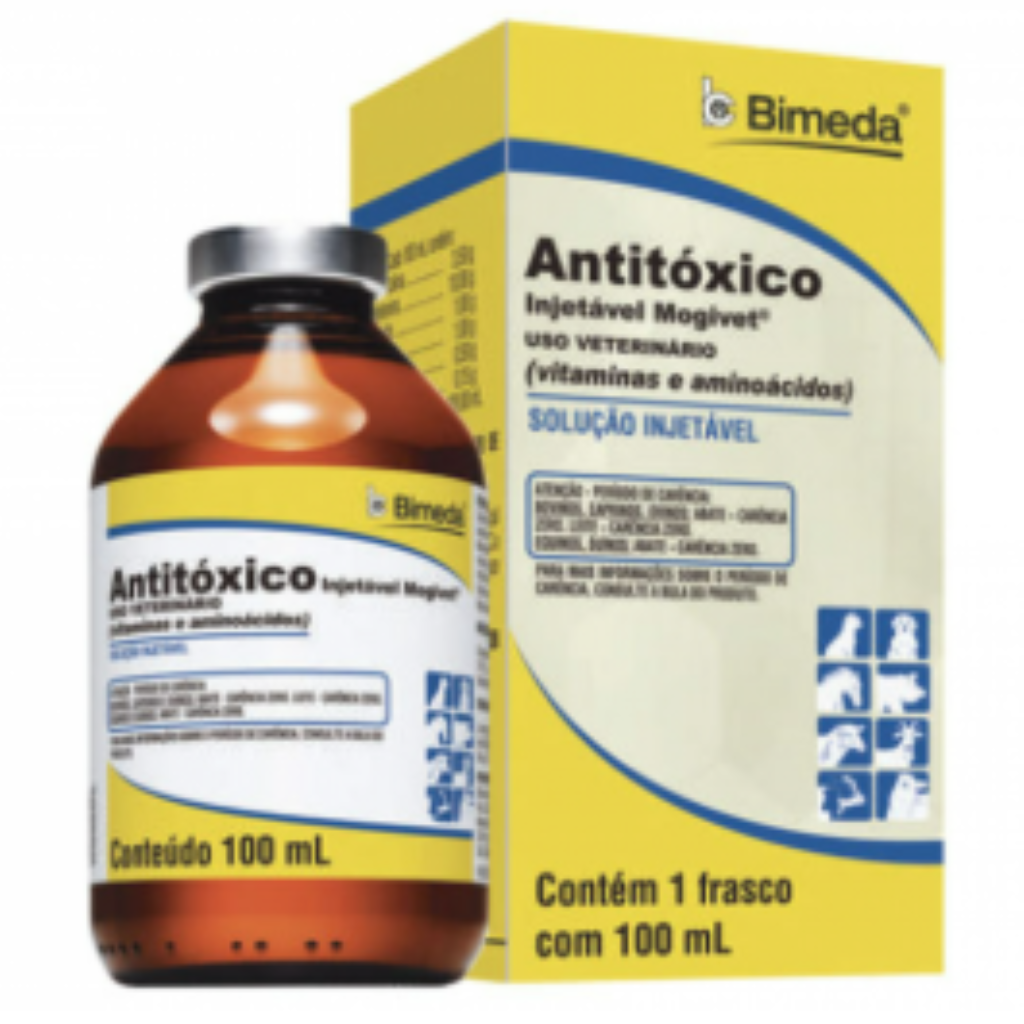 ANTITOXICO INJETÁVEL 100 ML BIMEDA
