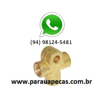 CONEXÃO FREIO MB 1113/2213 FREIO ÓLEO TRASEIRA 3 SAIDAS 2000000001637