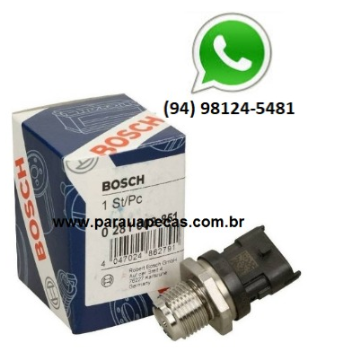 Sensor Pressão Combustivel VW 18-320 RAIL 4047023414847 BOSCH
