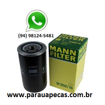 FILTRO LUBRIFICANTE FORD CARGO 1215/2421 CUMMINS B 5.9 7893390600256 MANN