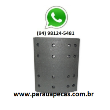 Lona Freio VW ONIBUS 15-180/26-330 TRASEIRA STD 7893026207996 LONAFLEX