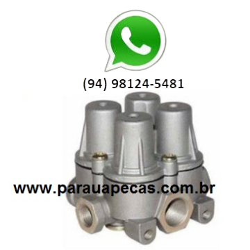 VALVULA PROTEÇÃO 4 CIRCUITO VW 7-100/24-280 MODELO KNORR 7894294026357 ORIGINAL