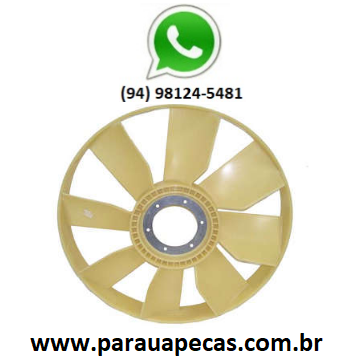 HELICE MOTOR FORD CARGO 1622/4030 CUMMINS C/ARO 8PAS S/VISCOSA 2000000506566