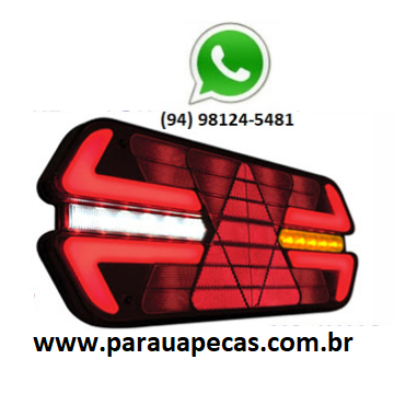 Lanterna CARRETA TRIPLO X TRASEIRA LED L/D 20000013236D