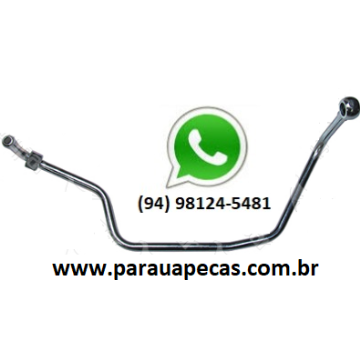 Tubo Compressor Ar MB AXOR OM457 REFRIGERAÇÃO PORCA 18MM OLHAL 16MM