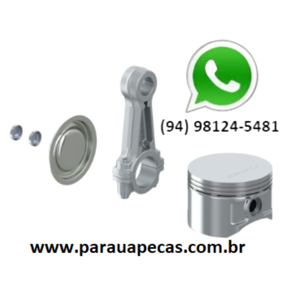KIT PISTÃO BIELA COMPRESSOR AR VW 15-190/24-280 NGD0834/NGD0836