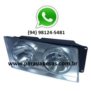 Farol Principal VW WORKER 13-180/24-220 L/D CINZA 2000000511325 FORTLUZ