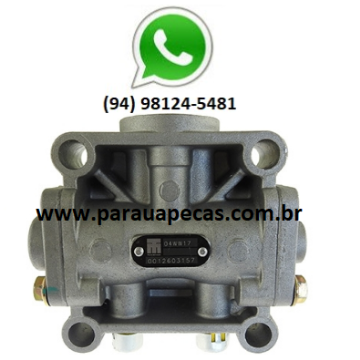 Valvula Cambio VW 18-310/31-320 TROCA CAIXA ZF 16S1300/16S1650 7895851006850 WABCO