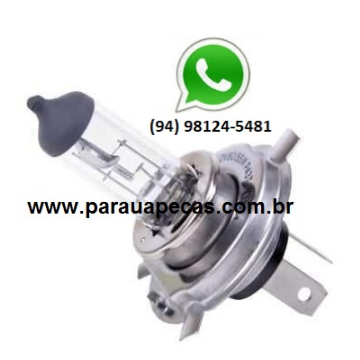 LAMPADA BIODO H4 24 VOLTS 100W H424V IMPORTADA