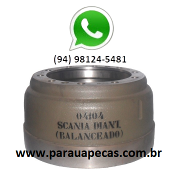 TAMBOR FREIO SCANIA 112/113/143 DIANTEIRO 7898242750349 DURAMETAL
