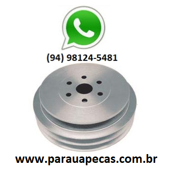 Polia Bomba Dagua MB 1214/2418 OM366 3 CANAIS ALUMINIO 2000000503948