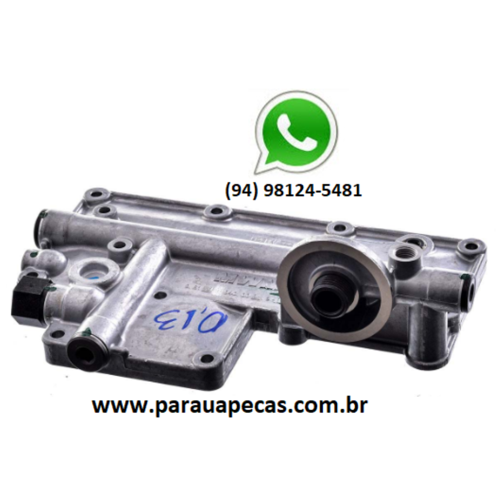 CABEÇOTE FILTRO LUBRIFICANTE VW 8-120/17-260 MWM 4.10/4.12/6.10/6.12 1994/2012 789582518514000007 MWM