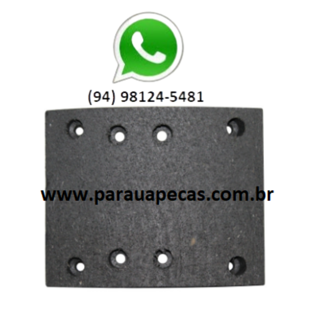 LONA FREIO VW 8-160/10-160 DIANTEIRA/TRASEIRA 7893026260731 LONAFLEX