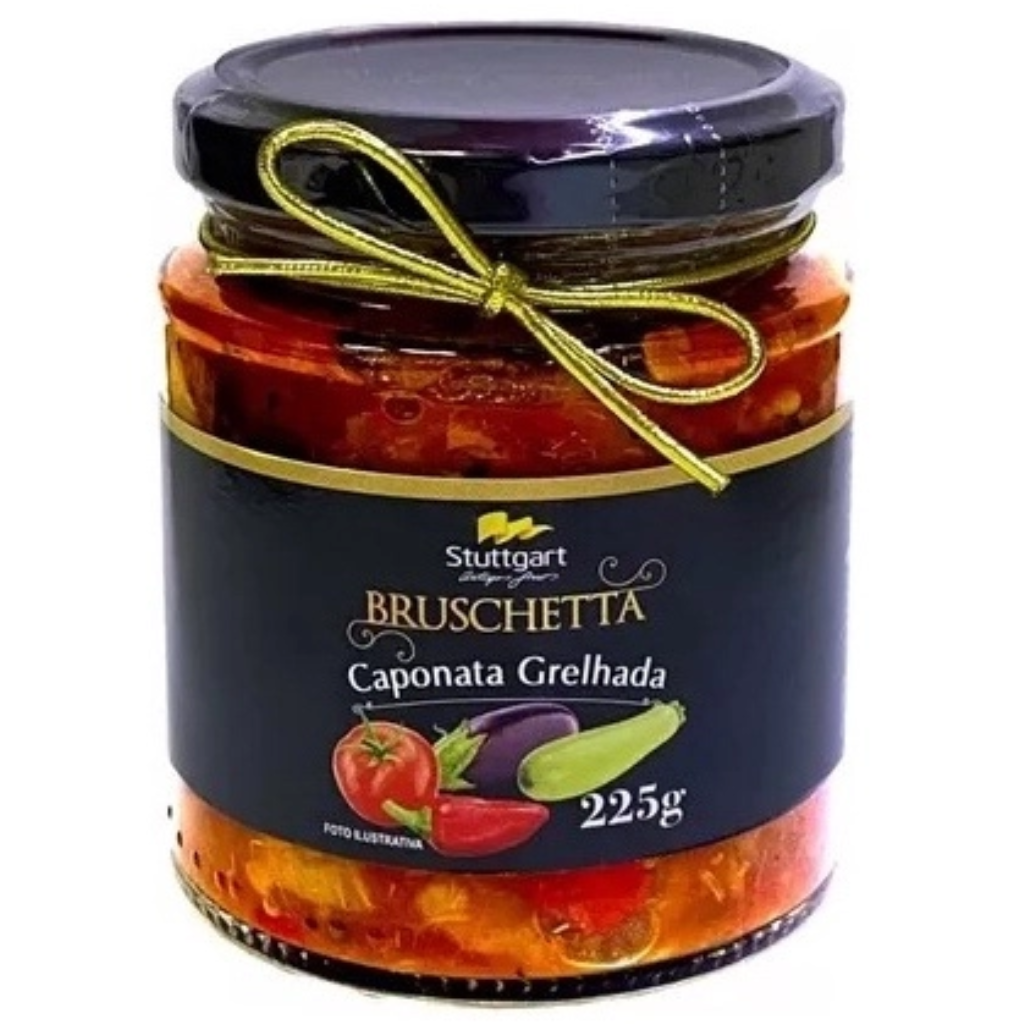 BRUSCHETTA DE CAPONATA GRELHADA 225g