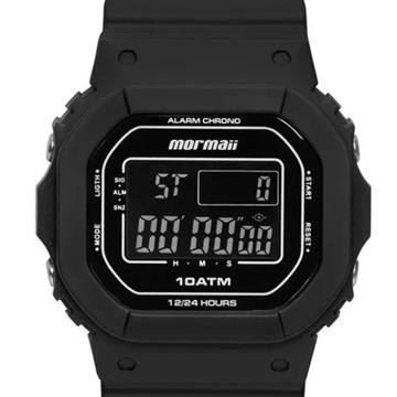 RELOGIO MORMAII DIGITAL PLASTICO PRETO DCRE 1983301
