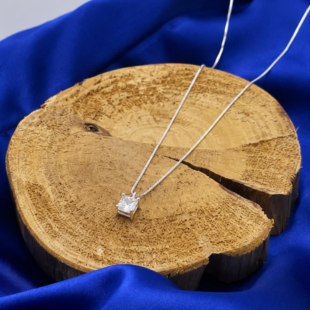 GARGANTILHA PONTO DE LUZ QUADRADO V15 45CM