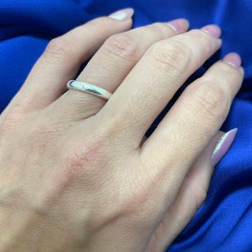 ALIANÇA MEIA CANA 3MM TAM 20