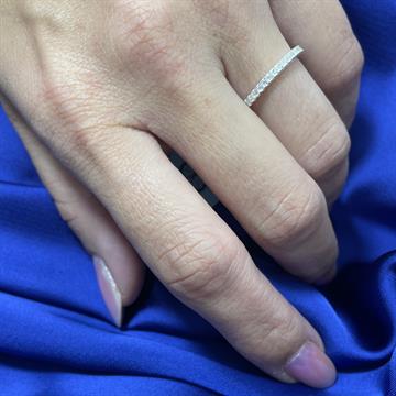 ANEL APARADOR COM ZIRCONIA CRISTAL TAM 23