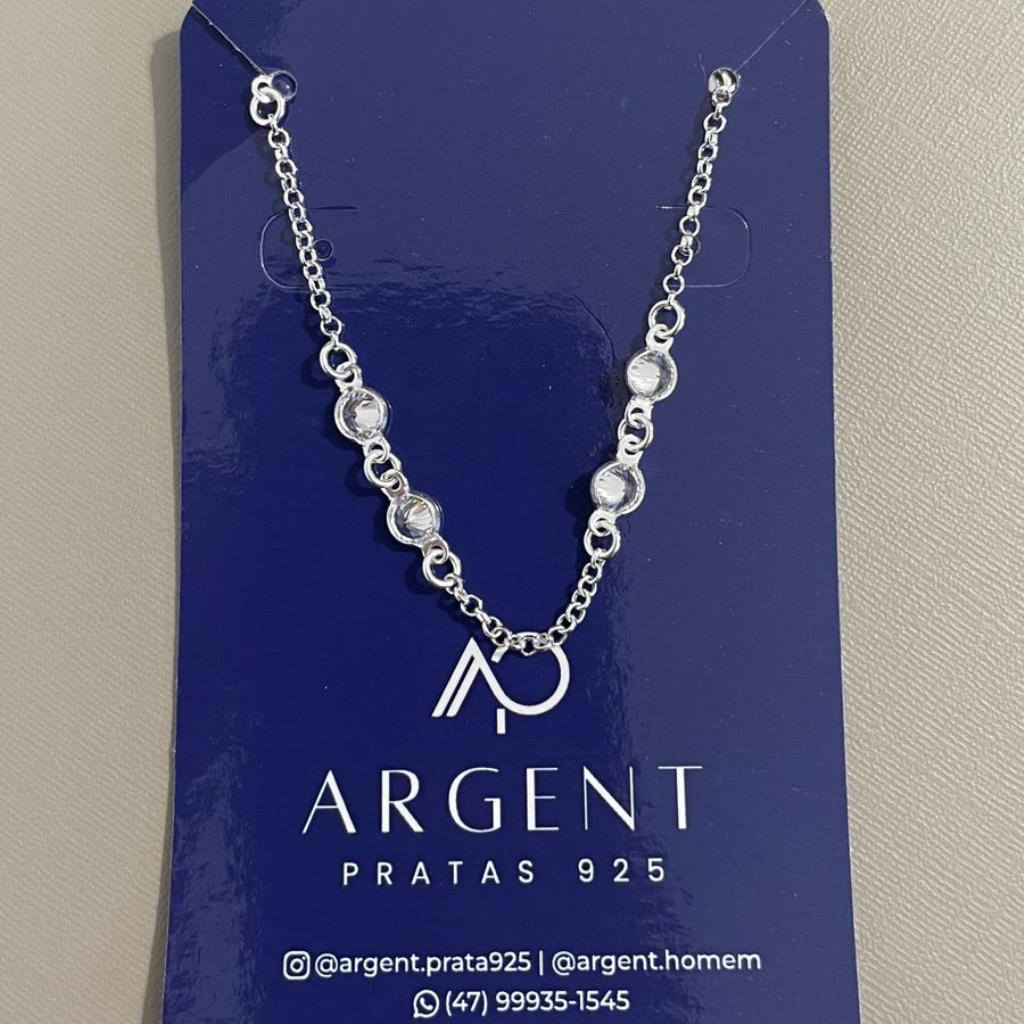 PULSEIRA DUPLA ZIRCONIAS CRISTAL