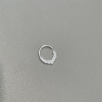 PIERCING DAITH CRAVEJADO 9  ZIRCONIAS