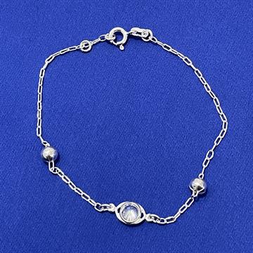 PULSEIRA 2 BOLINHAS 1 ZIRCONIA