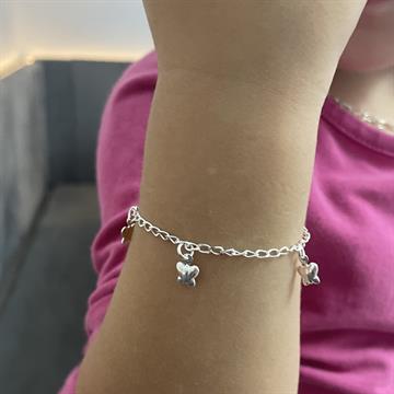 PULSEIRA INFANTIL QUATRO BORBOLETAS