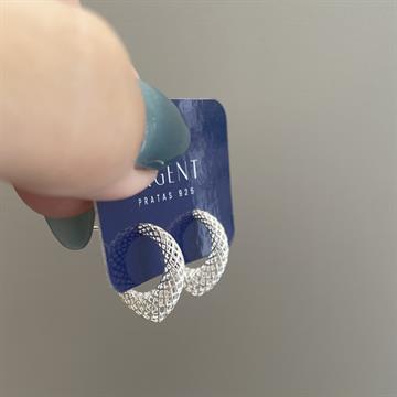BRINCO RENDA MEIA ARGOLA GOTA