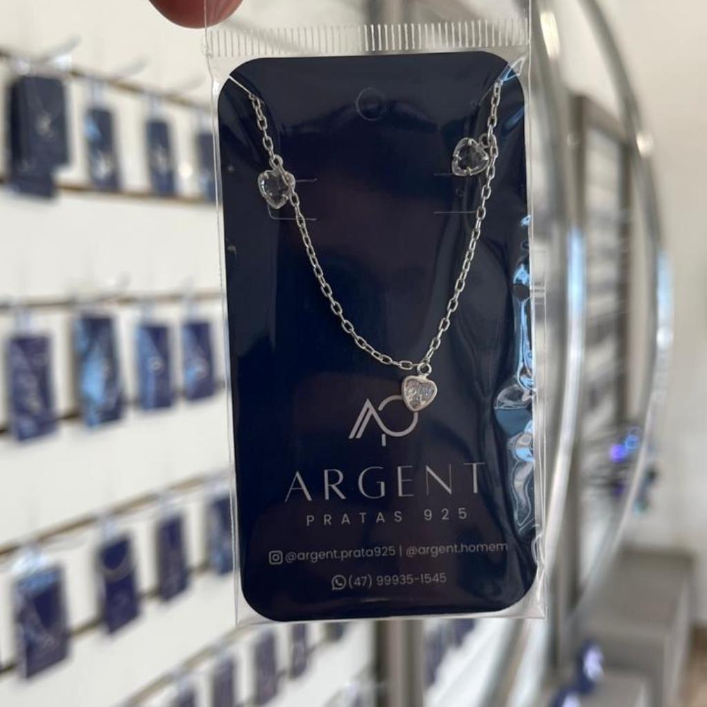 PULSEIRA 3 ZIRCONIAS CORAÇÕES