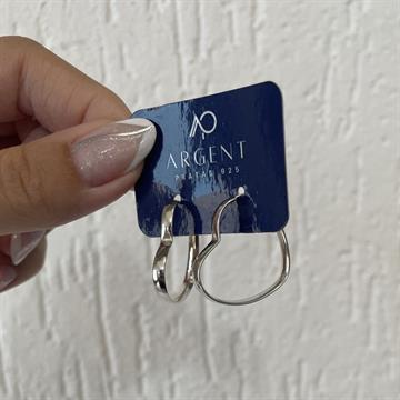 ARGOLA CORAÇAO FIO MEIA CANA 2,5CM