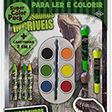 SUPER COLOR PACK - DINOSSAUROS INCRIVEIS - DCL