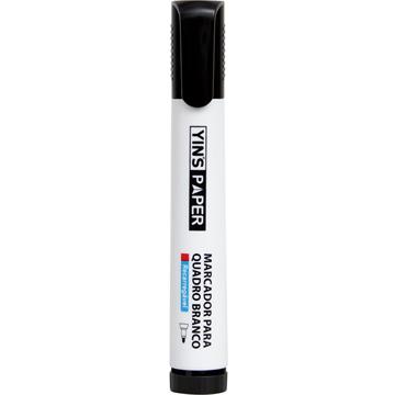 MARCADOR QUADRO BRANCO YINS PAPER PRETO