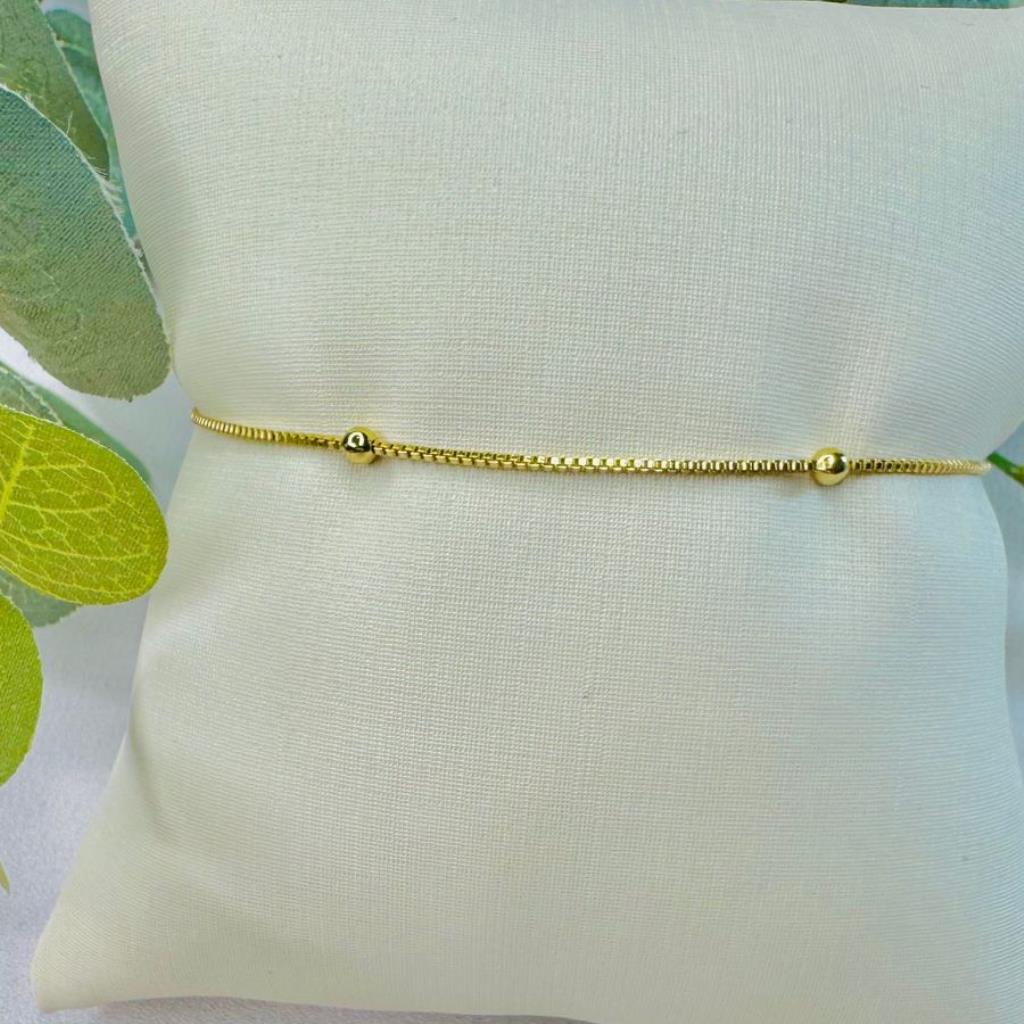 PULSEIRA VENEZIANA C BOLINHA