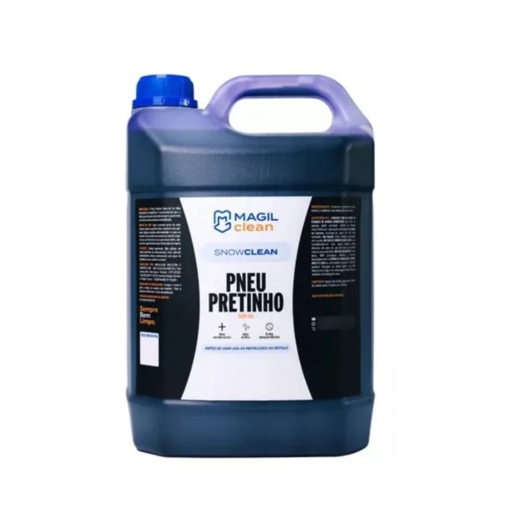 Pneu Pretinho Semi Gel Magil Clean