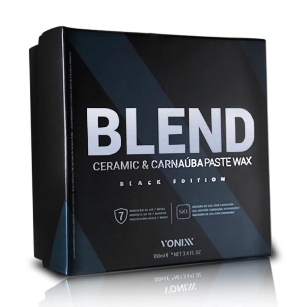 Cera Carnaúba e Silíca Blend Black Vonixx 100gr