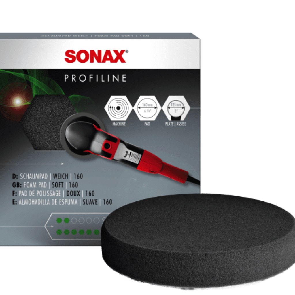 Boina de Espuma Preta (Cinza) Sonax 6' 160mm