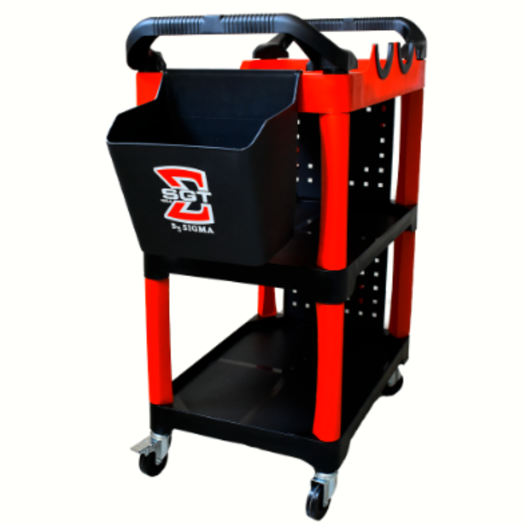 Carrinho Detailers Red & Shine II Sigma