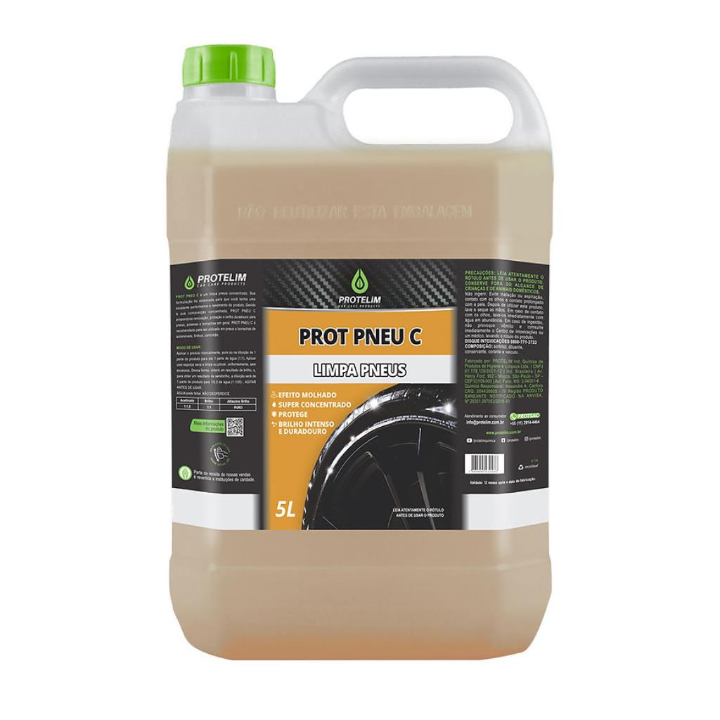Pretinho Limpa Pneu Prot Pneu C Protelim 5L