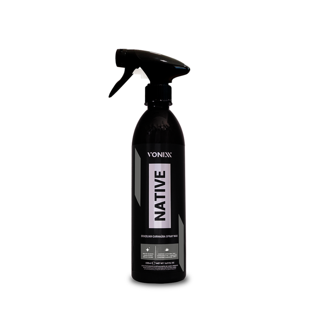 Cera Líquida Native Brazilian Carnaúba Spray Wax Vonixx 500ml