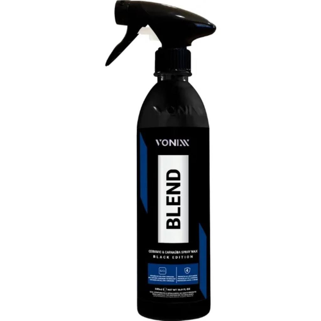 Cera Carnaúba e Silíca Blend Black Spray Vonixx 500ml