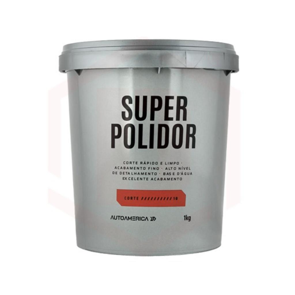 Massa de Polir Super Polidor Autoamerica 1kg