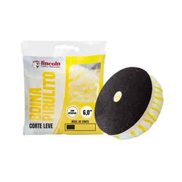 Boina de Lã SV Pirulito Corte Leve Sem Interface Lincoln 6"