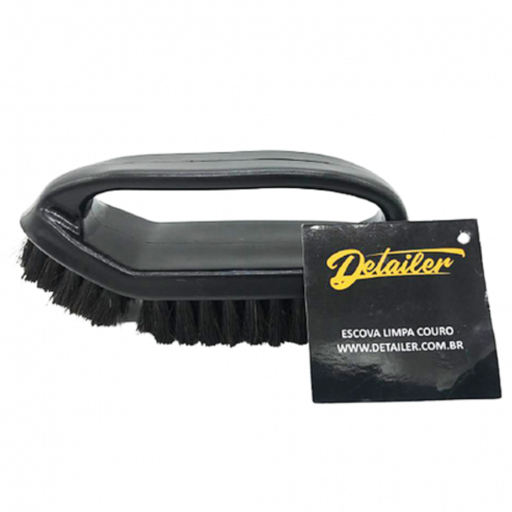 Escova Para Limpeza de Couro Detailer