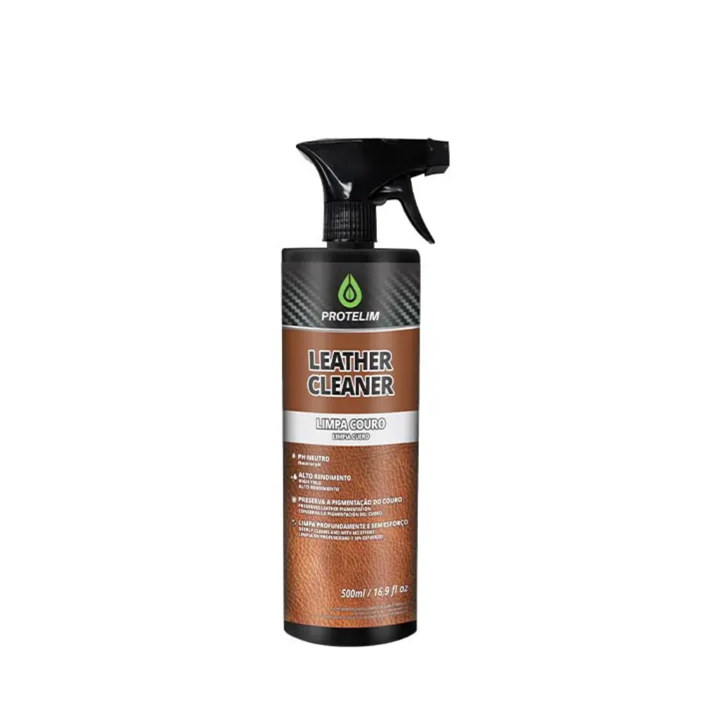 Limpador Couro Leather Cleaner Protelim 500ml